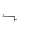 Picture of Encore® Brass Chrome Plated Single Wall Mount Faucet with 18" Swivel Spout with Pot Filler End