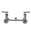 Picture of Encore 8" OC. Brass Chrome Plated Wall Mount Faucet Body Only for Pre-Rinse (Retail Packaging)