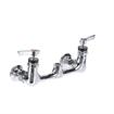 Picture of Encore 8" OC. Brass Chrome Plated Wall Mount Faucet Body Only for Pre-Rinse (Retail Packaging)