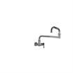 Picture of Encore® Brass Chrome Plated Single Wall Mount Faucet Ceramic Valves with Double Jointed 18" Swivel Spout and Pot Filler End