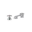Picture of Encore® Adjustable Widespread Deck Mount Faucet Ceramic Valves POP Up Hole with 5" Cast Spout and Cross Handles