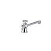 Picture of Encore® Adjustable Widespread Deck Mount Faucet Ceramic Valves POP Up Hole with 5" Cast Spout and Cross Handles