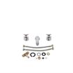 Picture of Encore® Adjustable Widespread Deck Mount Faucet Ceramic Valves POP Up Hole with 5" Cast Spout and Cross Handles
