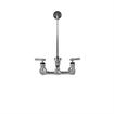 Picture of Encore® 8" OC Wall Mount Service Sink Faucet  Ceramic Valves with 6" Threaded Cast Spout Vacuum Breaker and Lever Handles, Retail Packaging