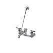 Picture of Encore® 8" OC Wall Mount Service Sink Faucet  Ceramic Valves with 6" Threaded Cast Spout Vacuum Breaker and Lever Handles, Retail Packaging