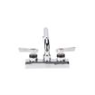 Picture of Encore 4" OC Deck Mount Faucet with 6" Swivel Spout and Lever Handles, Retail Packaging