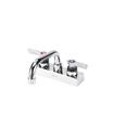 Picture of Encore 4" OC Deck Mount Faucet with 6" Swivel Spout and Lever Handles, Retail Packaging