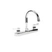 Picture of Encore 8" OC Deck Mount Faucet with 6" Swivel Gooseneck Spout, Retail Packaging