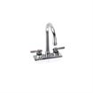 Picture of Encore® 4" OC Wall Mount Faucet with 3-1/2" Swivel Gooseneck Spout, Retail Packaging