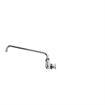 Picture of Encore® 8" OC. Brass Chrome Plated Wall Mount Faucet with 14" Swivel Spout, Retail Packaging