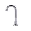 Picture of Encore® Brass Chrome Plated Deck Mount Spout Base with 3-1/2" Swivel Gooseneck Spout, Retail Packaging
