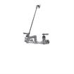 Picture of Encore® 8" OC Wall Mount Service Sink Faucet  with Vacuum Breaker and Wall Support Bracket, Retail Packaging