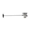 Picture of Encore® DrainMaster™ Rotary Drain, 18" Handle, 3-1/2" Sink Opening, 2" Male or 1-1/2" Female Outlet