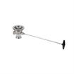 Picture of Encore® DrainMaster™ Rotary Drain, 18" Handle, 3-1/2" Sink Opening, 2" Male or 1-1/2" Female Outlet