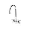 Picture of Encore 4" OC Deck Mount Faucet with 8-1/2" Swivel Gooseneck Spout, Lever Handles, Retail Packaging