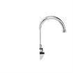 Picture of Encore® 4" OC Wall Mount Faucet with 6" Swivel Gooseneck Spout and Lever Handles, Retail Packaging