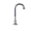 Picture of Encore® Brass Chrome Plated Deck Mount Spout Base with 3-1/2" Rigid Gooseneck Spout, Retail Packaging