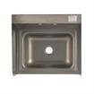 Picture of Encore® Wall Mount Type 304 Series Stainless Steel Hand Sink 14" x 10" x 5" Deep with Double Side Splash