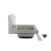 Picture of Encore® Wall Mount Type 304 Series Stainless Steel Hand Sink Single Mounting Hole 14" x 10" x 5" Deep Less Side Splash