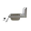 Picture of Encore® Wall Mount Type 304 Series Stainless Steel Hand Sink 4" OC Deck Mount Holes 14" x 10" x 5" Deep Less Side Splash