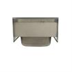 Picture of Encore® Wall Mount Type 304 Series Stainless Steel Hand Sink 4" OC Deck Mount Holes 14" x 10" x 5" Deep Less Side Splash