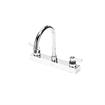 Picture of Encore 8" OC Deck Mount Faucet Ceramic Valves with 6" Swivel Gooseneck Spout, Retail Packaging