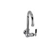 Picture of Encore® Brass Chrome Plated Single Wall Mount Faucet with 6" Rigid Gooseneck Spout