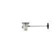 Picture of Encore® Quik-Flo Rotary Drain, 3-1/2" Sink Opening, 2" Male or 1-1/2" Female Outlet, Retail Packaging