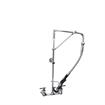 Picture of Encore® 8" OC  Brass Chrome Plated Swivel Arm Pre-rinse Assembly with 12" Swivel Arm with Support Bracket and 26" Riser, Retail Packaging