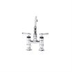 Picture of Encore® 4" OC Brass Chrome Plated Elevated Deck Mount Faucet with 10" Swivel Spout