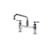 Picture of Encore® 8" OC Brass Chrome Plated Deck Mount Faucet with 16" Swivel  Spout