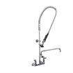 Picture of Encore® 8" OC Wall Mount Pre-Rinse Assembly with  1.05 gpm PowerPulse™ Utility Spray and 14" Add-On Faucet
