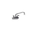 Picture of Encore 4" OC Wall Mount Faucet with 10" Swivel Spout and Lever Handles, Retail Packaging