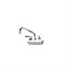 Picture of Encore 4" OC Wall Mount Faucet with 10" Swivel Spout and Lever Handles, Retail Packaging