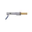 Picture of Encore® Glass Filler, Deck Mount with 8" Riser, 1/2" NPT and Polished Chrome Plated Brass Finish, Retail packaging