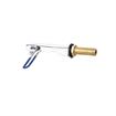 Picture of Encore® Glass Filler, Deck Mount with 8" Riser, 1/2" NPT and Polished Chrome Plated Brass Finish, Retail packaging