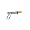 Picture of Encore® Glass Filler, Deck Mount with 8" Riser, 1/2" NPT and Polished Chrome Plated Brass Finish, Retail packaging