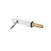 Picture of Encore® Glass Filler, Deck Mount with 8" Riser, 1/2" NPT and Polished Chrome Plated Brass Finish, Retail packaging