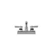 Picture of Encore 4" OC Deck Mount Faucet with 8" Swivel Spout and Lever Handles, Retail Packaging