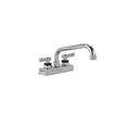 Picture of Encore 4" OC Deck Mount Faucet with 8" Swivel Spout and Lever Handles, Retail Packaging