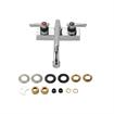 Picture of Encore 4" OC Deck Mount Faucet with 8" Swivel Spout and Lever Handles, Retail Packaging
