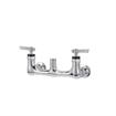 Picture of 8" OC Encore Brass Chrome Plated Wall Mount Faucet Body Only for Spout (Retail Packaging)