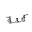 Picture of 8" OC Encore Brass Chrome Plated Wall Mount Faucet Body Only for Spout (Retail Packaging)