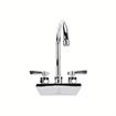 Picture of Encore 4" OC Wall Mount Faucet Ceramic Valves with 6" Rigid Gooseneck Spout