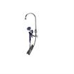 Picture of Encore® Adjustable Widespread Deck Mount Faucet with Rigid 6" Gooseneck Spout and 4" Wrist Blade Handles