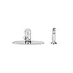 Picture of Encore® Single Handle Deck Mount Faucet 10" Cast Spout with Side Sprayer
