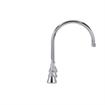 Picture of Encore® Adjustable Widespread Deck Mount Faucet Ceramic Valves with Rigid 8-1/2" Gooseneck Spout and 4" Wrist Blade Handles
