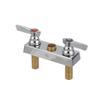 Picture of TOP-LINE® Faucet Body, Deck Mount, 4" (102mm) O.C. Inlets, 1/4-Turn Ceramic Valves, Built-In Check Valve