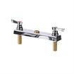 Picture of TOP-LINE® Faucet Body, Deck Mount, 8" (203mm) O.C. Inlets, 1/4-Turn Ceramic Valves, Built-In Check Valve