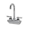Picture of Encore 4" OC Wall Mount Faucet Ceramic Valves with 3-1/2" Rigid Gooseneck Spout